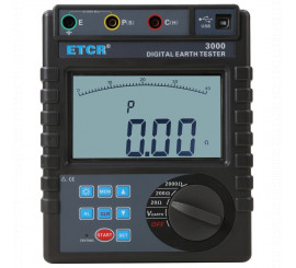 ETCR 3000 - Měřič zemních odporů 3-vodičovou metodou