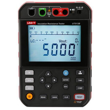 Tester izolačního odporu UNI-T UT513B