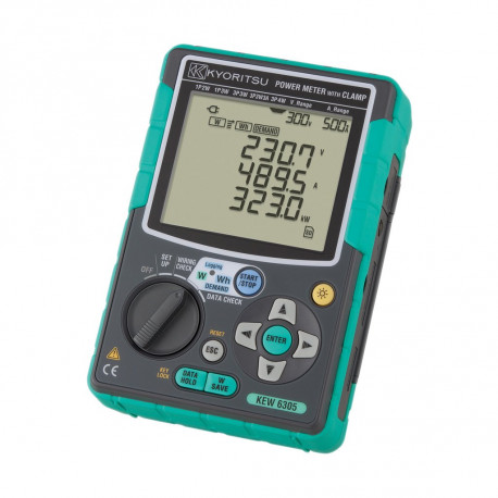 Kyoritsu KEW 6305-00 - Digitální 3 fázový měřič výkonu