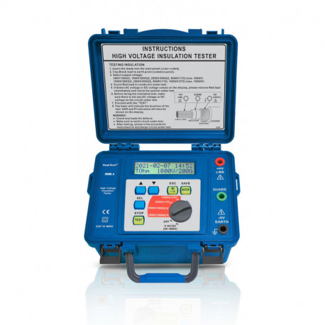 Peaktech P2685A - Tester izolace napětím 1 000 až 10 000 V