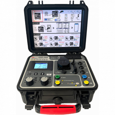 MI Spekter CST-322 – Analyzátor AC nabíjecích stanic elektromobilů