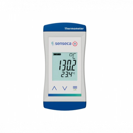 Senseca ECO 130.2 – Rychlý dvoukanálový teploměr pro termočlánkové snímače typu K