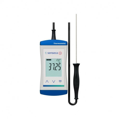 Senseca ECO 121-3-MB4 – Přesný vodotěsný univerzální teploměr s ponorným snímačem