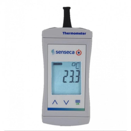 Senseca ECO 121-H-K – Vodotěsný HACCP teploměr s pevně připojeným zapichovacím snímačem Pt1000