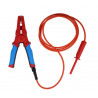 Metrel A 1639 RED-2M5 - Velký červený HV testovací klip s HV kabelem a konektorem, 2,5 m