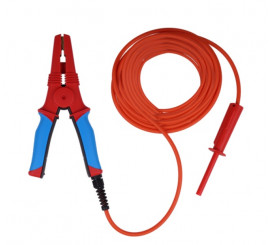 Metrel A 1639 RED-15M - Velký červený HV testovací klip s HV kabelem a konektorem, 15 m