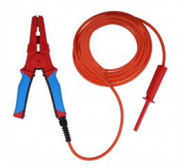 Metrel A 1639 RED-10M - Velký červený HV testovací klip s HV kabelem a konektorem, 10 m