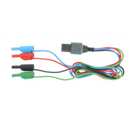 Metrel A 1721 - Testovací vodič, 4 × 1 m (šedý)