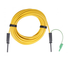 Metrel A 1808 10M - 10 kV stíněný černý testovací vodič, HVX