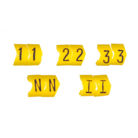 Metrel A 1940 - Kroužky na značení 5–6 mm