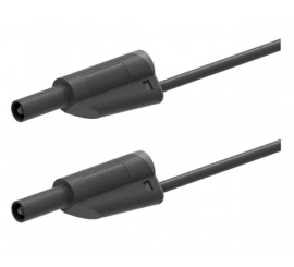 Illko P2111 - Stohovatelný propojovací vodič, délka 0,25 m, černý