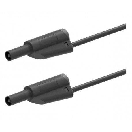 Illko P2111 - Stohovatelný propojovací vodič, délka 0,25 m, černý