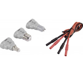 VOLTCRAFT VMA 5LS 16 - měřic&iacute; adapt&eacute;r &ndash; tmavě &scaron;ed&aacute;, světle &scaron;ed&aacute;