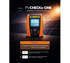 HT Instruments PVCHECKS-ONE - Př&iacute;stroj pro testov&aacute;n&iacute; a diagnostiku FV syst&eacute;mů do 1000 V / 30 A