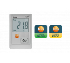 Testo 174 T – Mini záznamník teploty s USB-C a softwarem pro PC