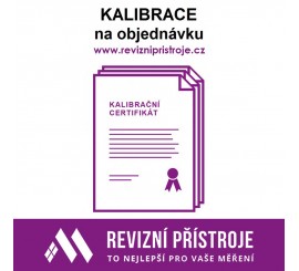 Kalibrace - Metrel MI3136 XC