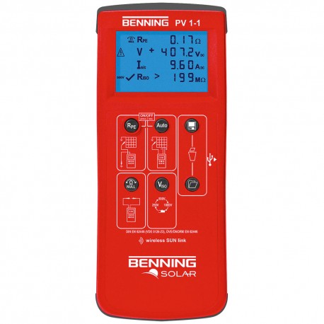Benning PV 1-1 - tester fotovoltaických systémů