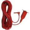 Kyoritsu KEW 7253 - Měřicí kabel s krokosvorkou