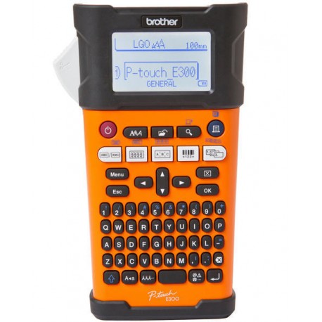 BROTHER PT-E300VP - ruční tiskárna samolepících štítků + potisk bužírek