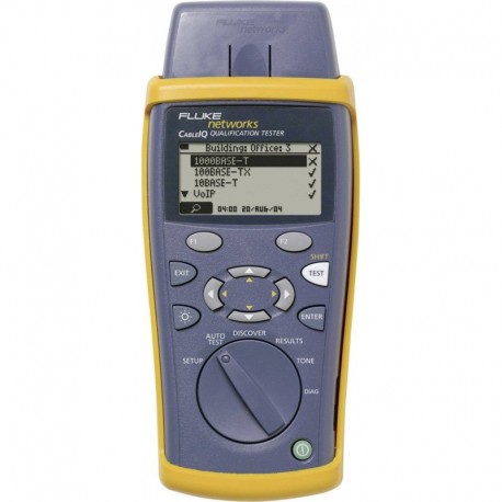 Fluke CIQ-100 - kvalifikační tester kabelů