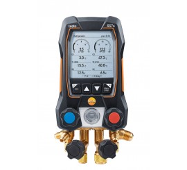 Testo 557s chytrá sada pro vakuum s hadicemi - chytrý servisní přístroj s bezdrátovými vakuovými a teplotními sondami a hadicemi