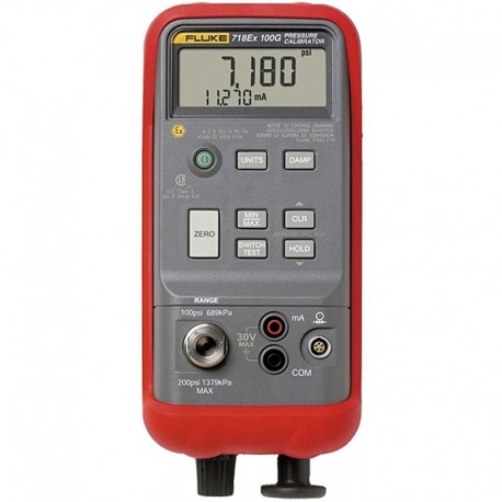Fluke 718EX 100G - Iskrově bezpečný tlakový kalibrátor