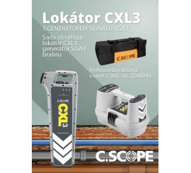 Zvýhodněný set lokátoru C.Scope CXL 3 a generátoru SGA 3