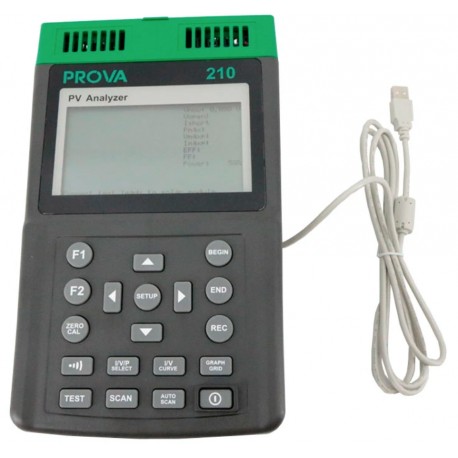 PROVA 210 - Analyzátor fotovoltaických (solárních) panelů