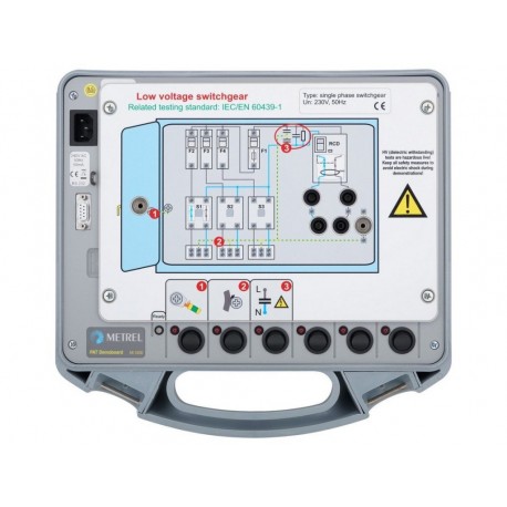 Metrel MI 3300 - Demonstrační panel